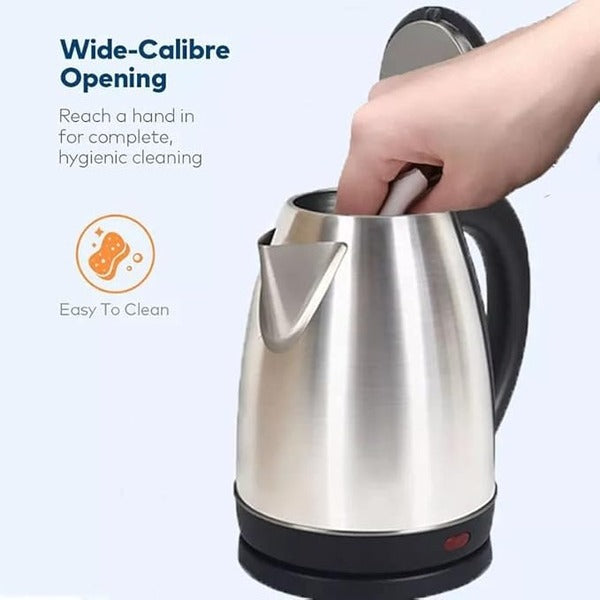 Automatic Electric Kettle 2.0l β Stainless Steel Hot Water Boiler With Auto Shut-off, Led Display & Temperature Control (1000w, 220v)