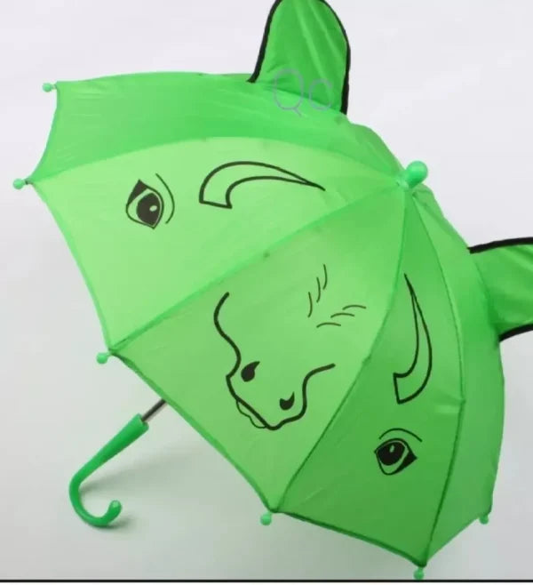 Small Kids Cartoon Umbrella β Multicolor, Random Shape & Design, Lightweight & Compact