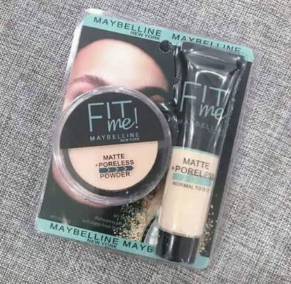 2 In 1 Fitme Foundation & Compact Face Powder Deal