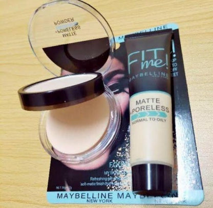 2 In 1 Fitme Foundation & Compact Face Powder Deal