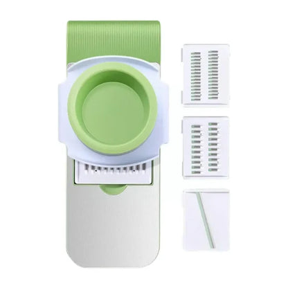 Multifunctional Vegetable Cutter Grater For Vegetables Slicers – Shredders Peeler Carrot Fruit Vegetable Cutting Kitchen Tool – 05 Blades Vegetable Cutter ( Random Colors)