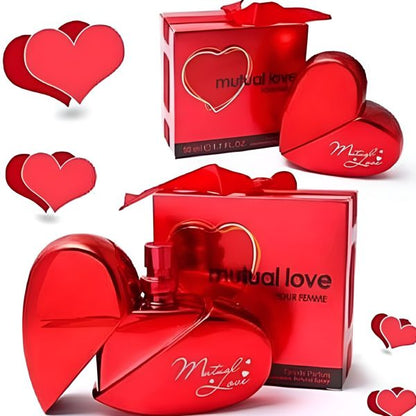 Mutual Love Perfume For Women – Heart Shape Bottle Edp 50 Ml